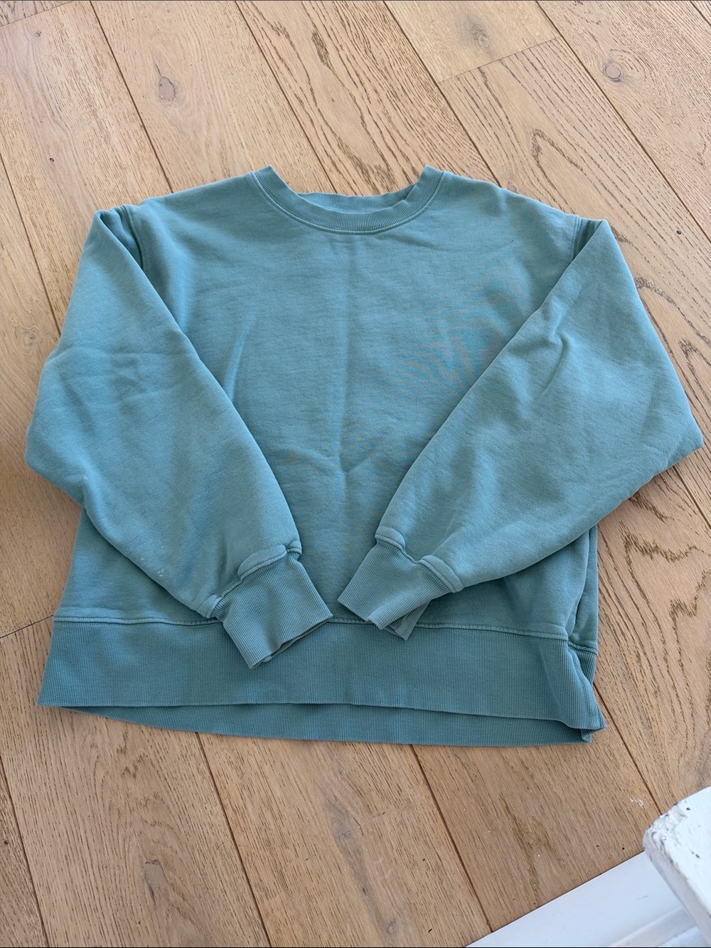 TNA CozyFleece Pullover in Mint Green